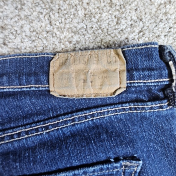 Hollister CaliforniaClassic Stretch Low-Rise Stretch 5L Womens Dark Jeans - Picture 10 of 13